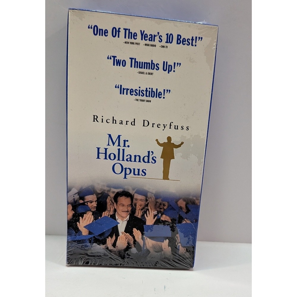 Hollywood Pictures Mr. Holland's Opus VHS Richard Dreyfuss Blue New Sealed Drama